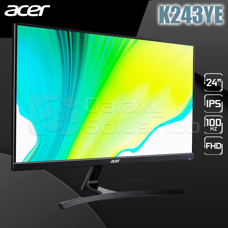 Jual ACER K243YE 24 Inch IPS 1ms 100Hz FHD HDMI Monitor K243Y E Shopee Indonesia