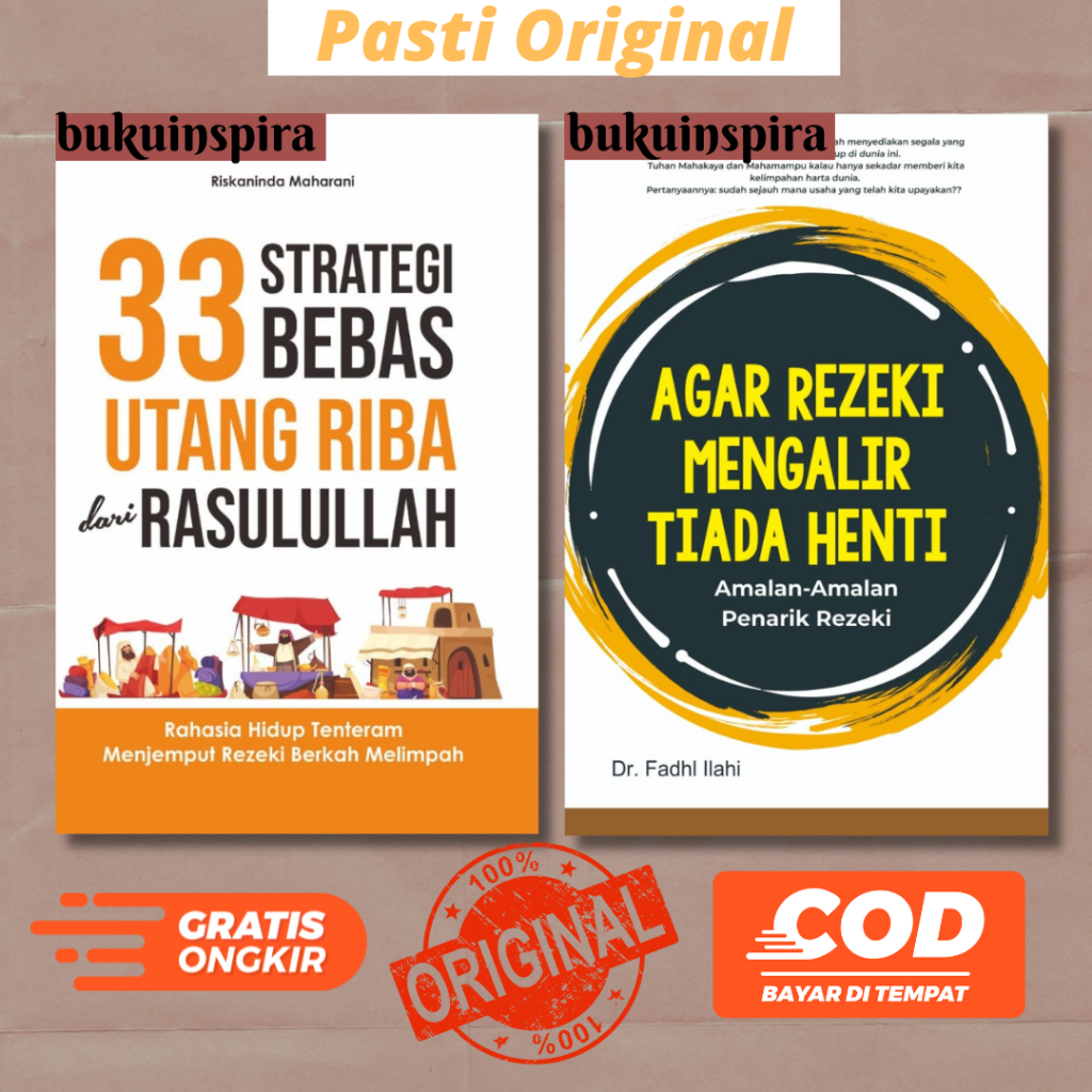 Jual 33 STRATEGI BEBAS UTANG RIBA DARI RASULULLAH - ARAPUB | Shopee ...