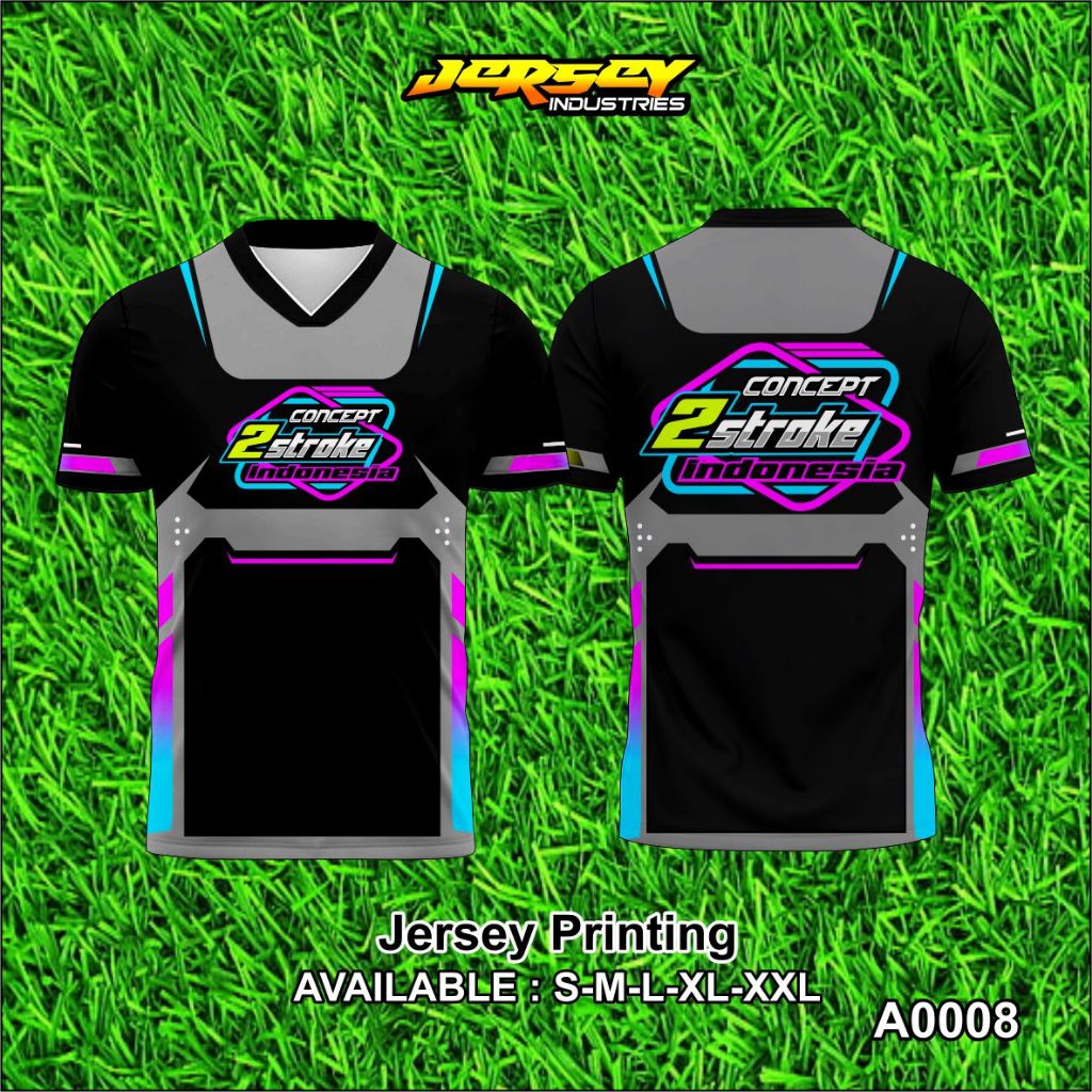 Jual JERSEY RACING 2 STROKE BISA CUSTOM SATUAN MURAH JERSEY FULL ...