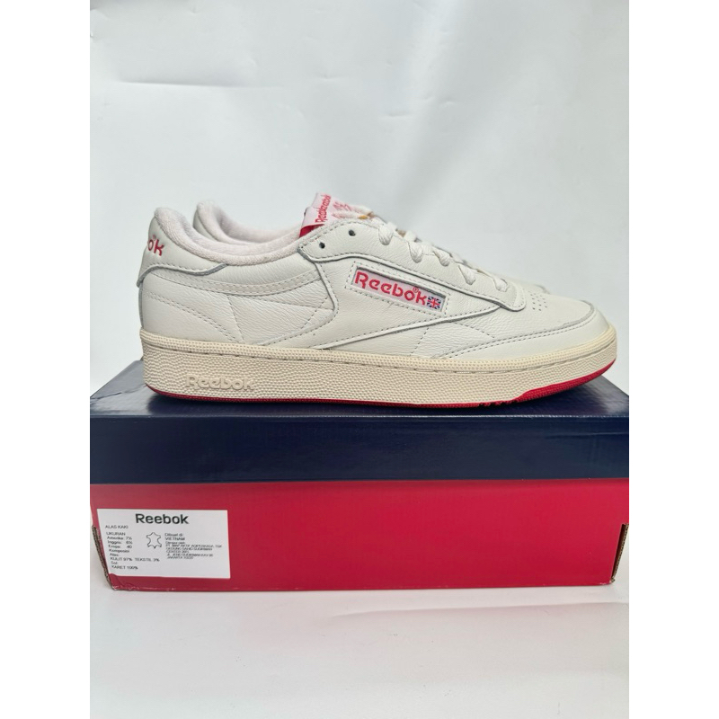 Jual REEBOK CLUB C85 RED VINTAGE ORIGINAL PT.MAP | Shopee Indonesia