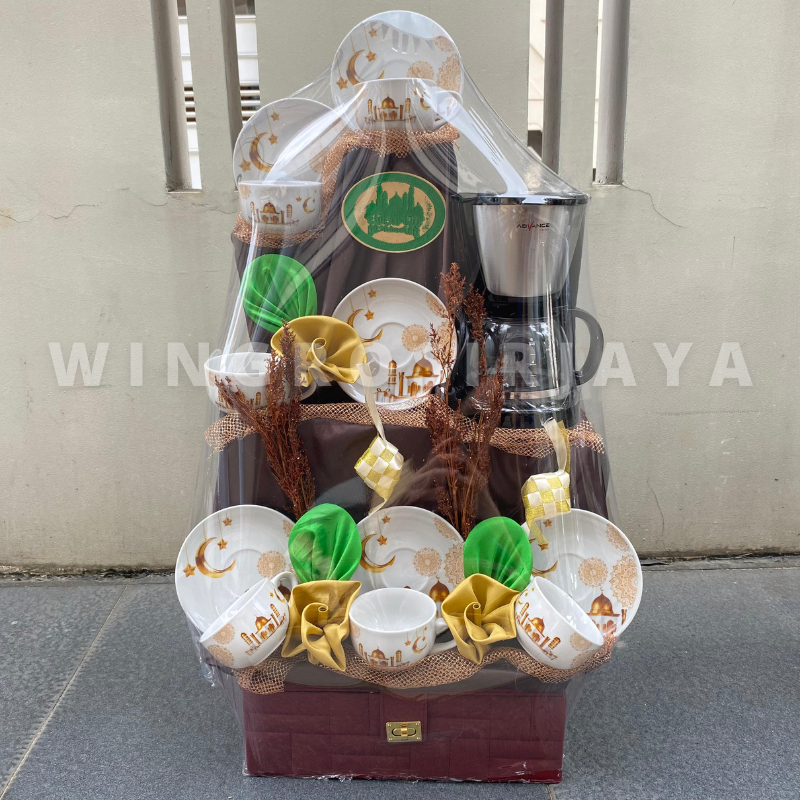 Jual Parcel Tea Set Spesial Lebaran + Coffee Maker Premium / Tea Set ...