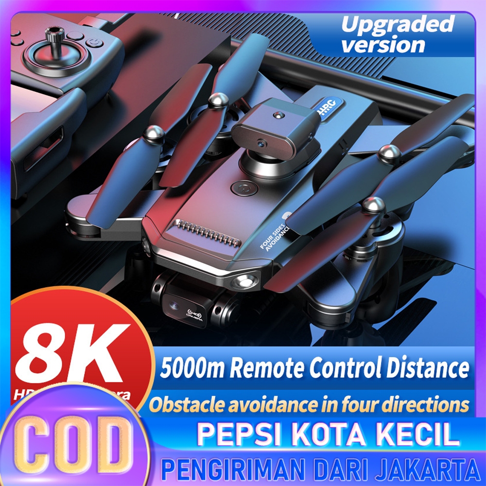Jual (COD)RC Drone P9 drone aliran optik lipat quadcopter fotografi ...