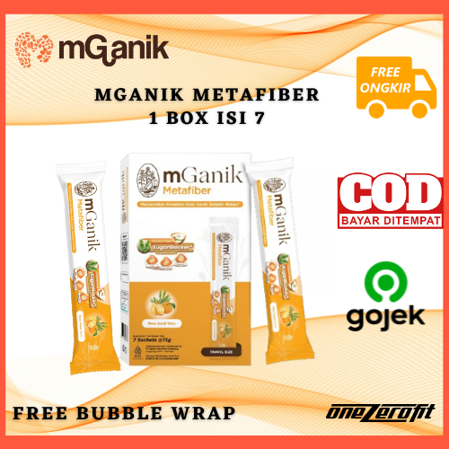 Jual MGANIK METAFIBER 105 Gr Gram 7 Sachet Minuman Serat Fiber Untuk ...