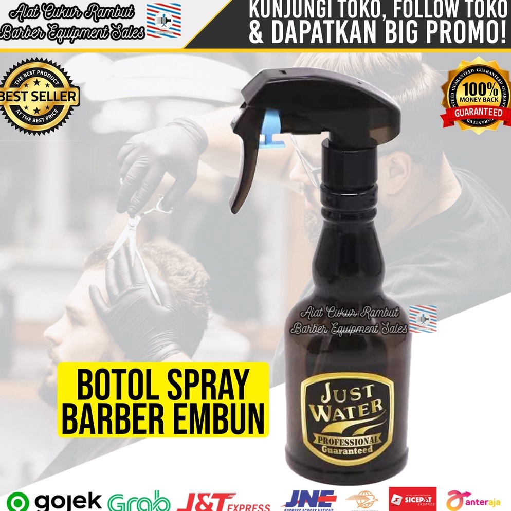 Jual MURAH Botol Spray Barber Embun Pangkas Rambut Salon Barber Bottle ...