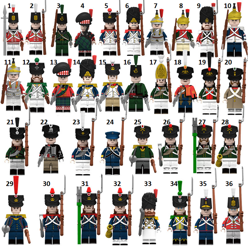 Jual Castle Napoleon France England Russian Prussian Germany Infantry ...