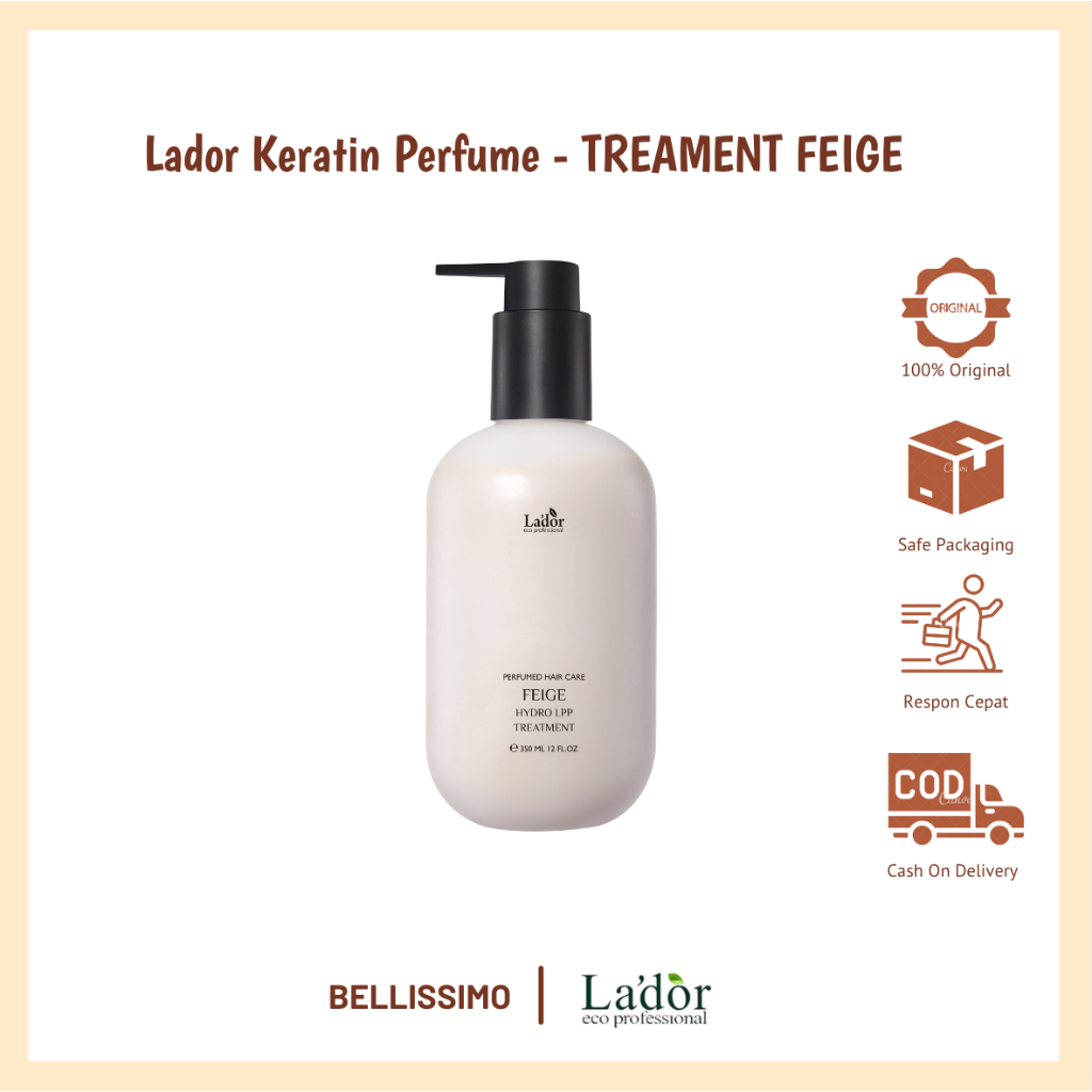 Jual Lador Keratin Perfumed Shampoo/Treatment Feige//Movet//Pitta 350ml ...