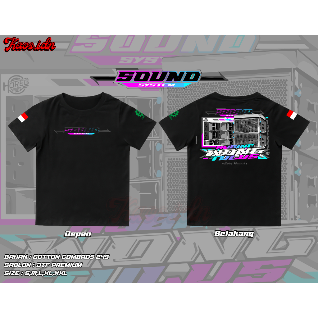 Jual [Bisa COD] Kaos Anak | Soundsystem Original Merchandise | Kaos ...