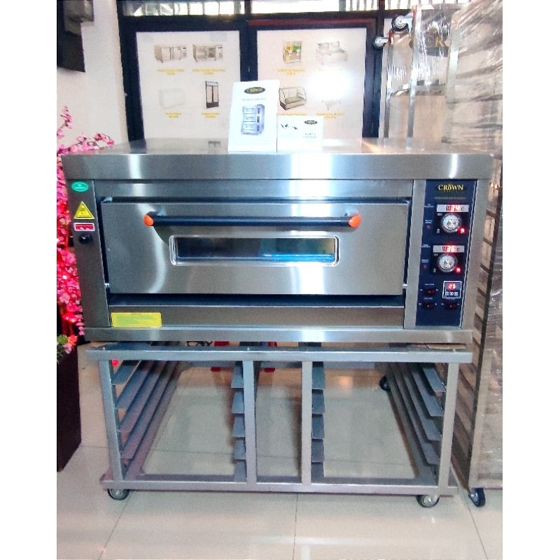 Jual Oven Crown 1 Deck 2Tray | Shopee Indonesia