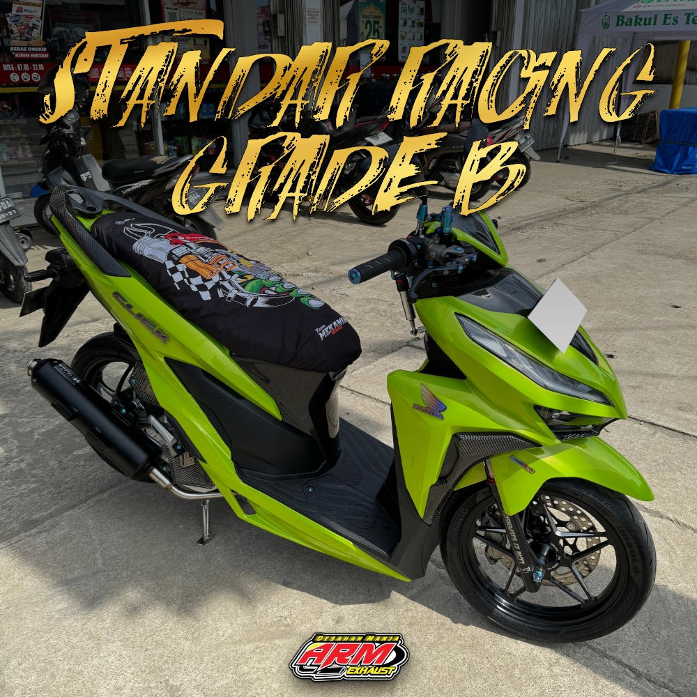 Jual STANDAR RACING ARM EXHAUST GRADE B | Shopee Indonesia