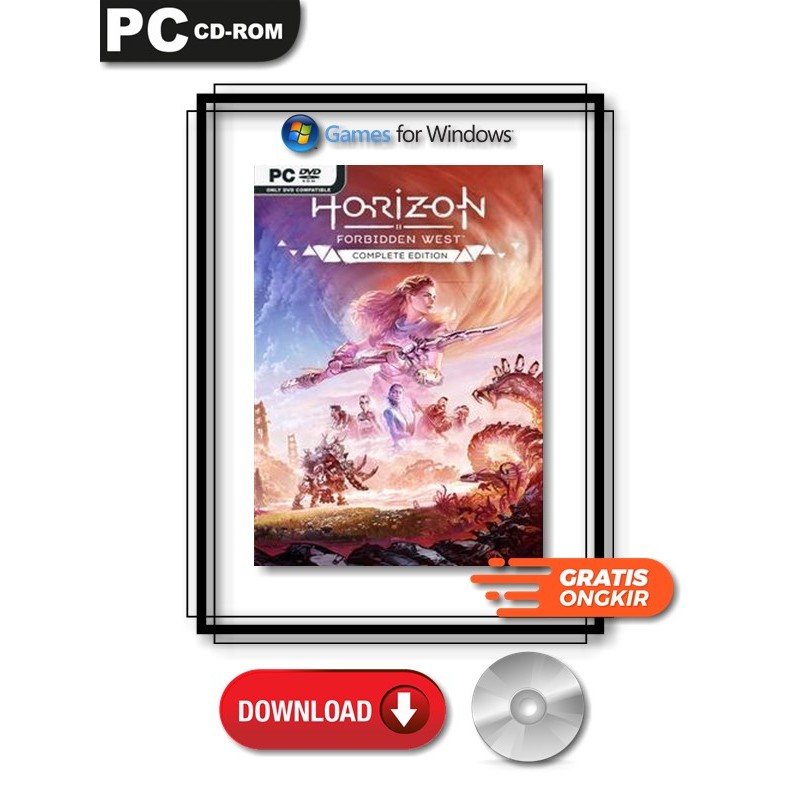 Jual Horizon Forbidden West Complete Edition DVD PC Games | Shopee ...