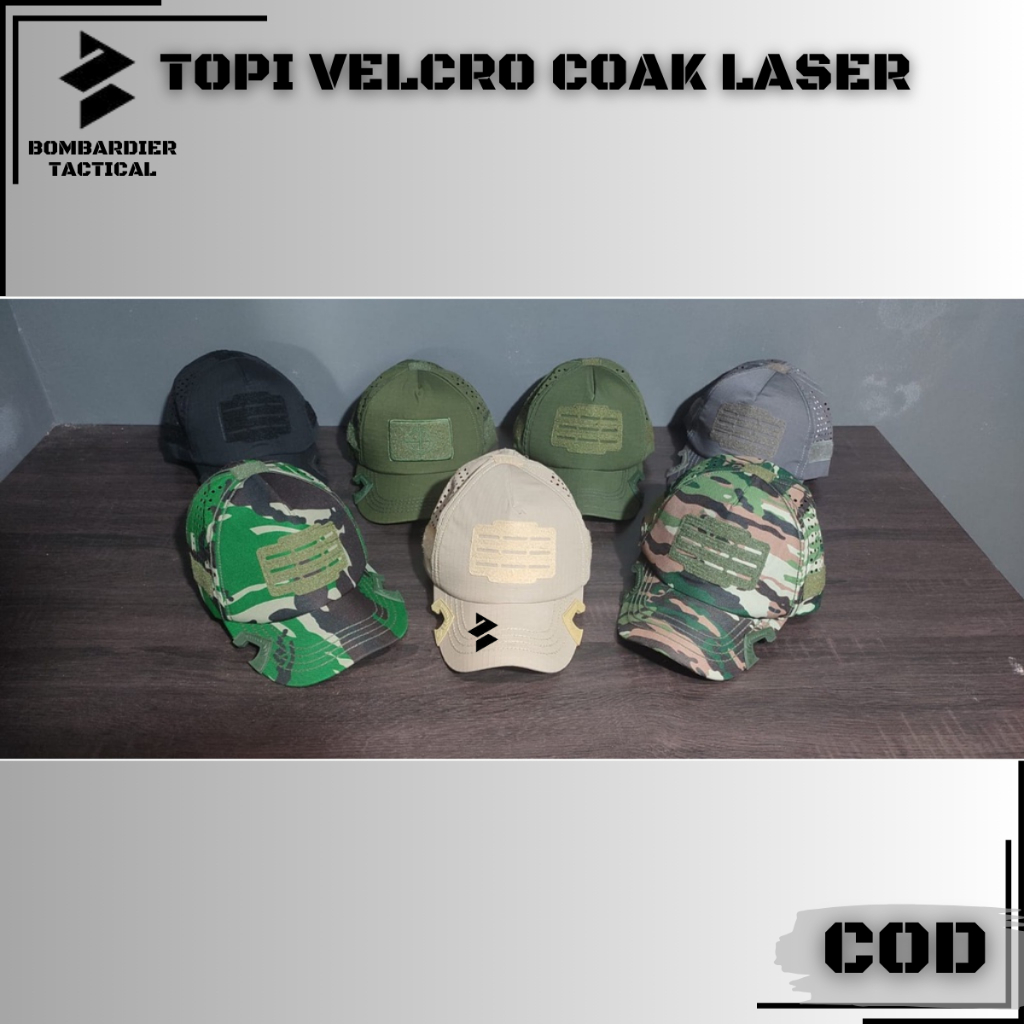 Jual Terbaru Topi Velcro Laser Punisher Model Coak Topi Laser Coak COD ...