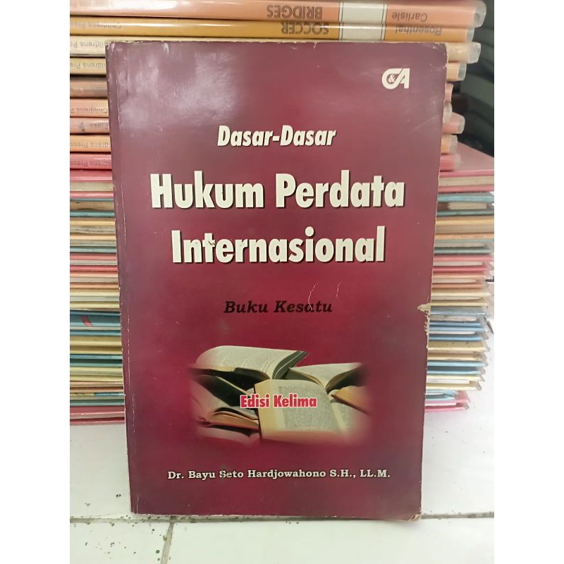 Jual Dasar-dasar Hukum Perdata Internasional Buku Kesatu Edisi Kelima ...