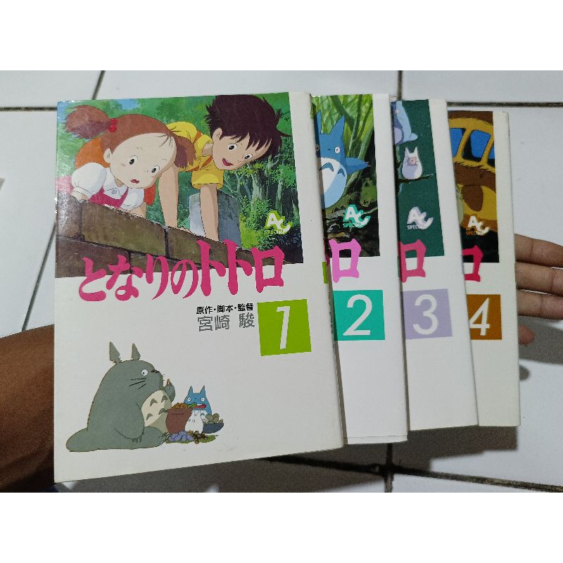 Jual Buku Komik Studio Ghibl Langka/Rare (NEIGHBOR TOTORO) | Shopee ...