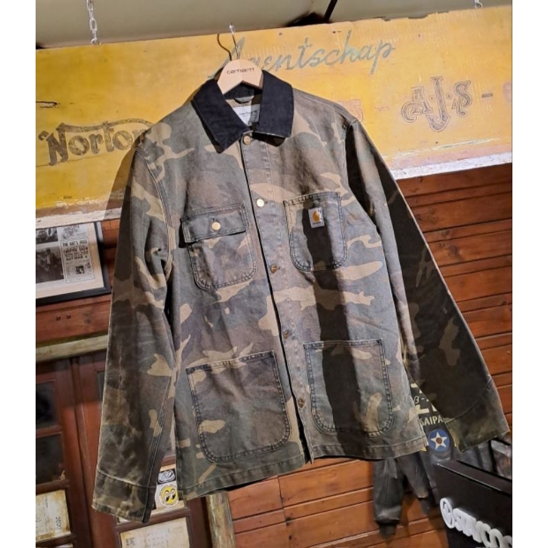 Jual CARHARTT WIP MICHIGAN COAT CAMO LAUREL Shopee Indonesia