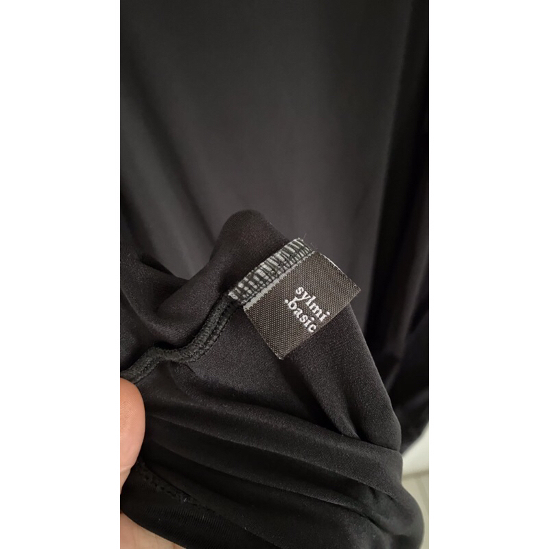 Jual Inner Jersey Hitam by Sylmi basic (BARU) | Shopee Indonesia