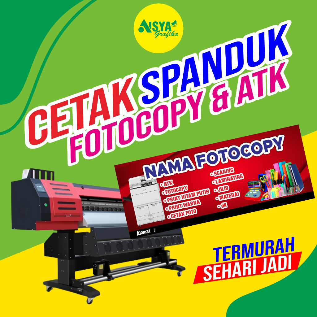 Jual CETAK BANNER BERKUALITAS / CETAK BANNER FOTOCOPY / CETAK BANNER ...