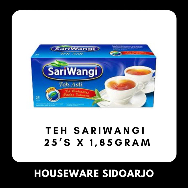 Jual Teh Sariwangi Kemasan Kotak Isi 25 Harum dan Enak | Shopee Indonesia