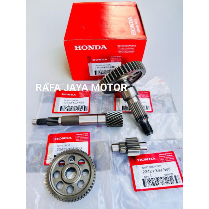 Jual GEAR Rasio gigi rasio set Honda Genio Beat Deluxe 2020 2022 Beat ...