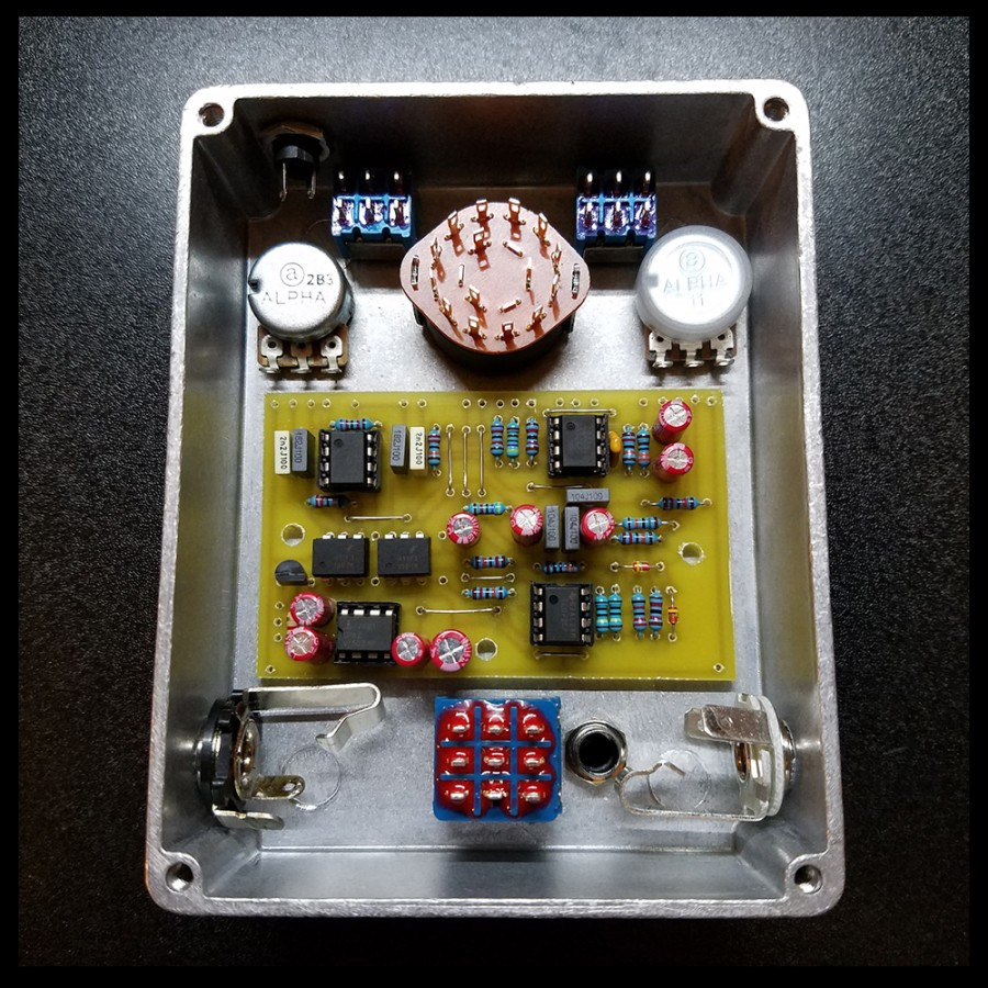 Jual Kotak Material Box Case Stompbox Pedal Effect Aluminium 1590BB ...