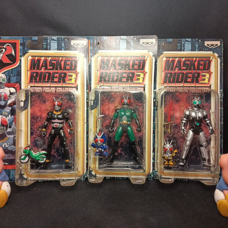 Jual Shadowmoon & Black RX Kamen Rider Action Figure Collection set 3