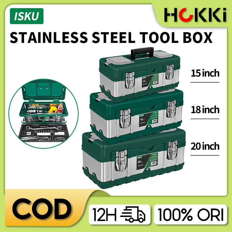 Jual Isku Tool Box Besar Stainlees Inch Tahan Lama Toolbox