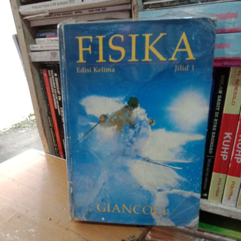 Jual Buku Fisika Giancoli Jilid 1 Edisi 5 (buku Bekas Original ...