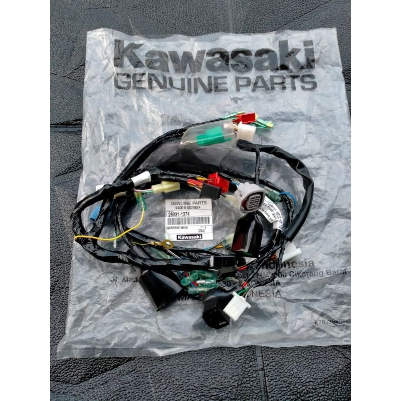 Jual KABEL BODY NINJA R SUPER KIPS BARONG SOKET KOTAK ORIGINAL KAWASAKI ...