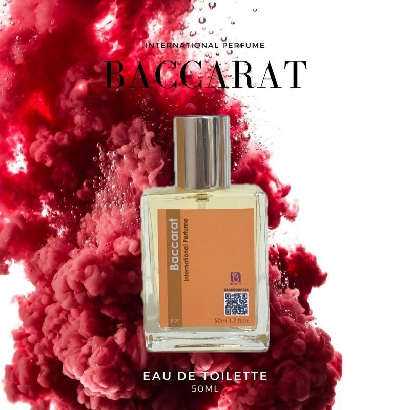 Jual BACCARAT PERFUME UNISEX - EAU DE TOILETTE - ISI 50ML - 100% ORIGINAL - INTERNATIONAL