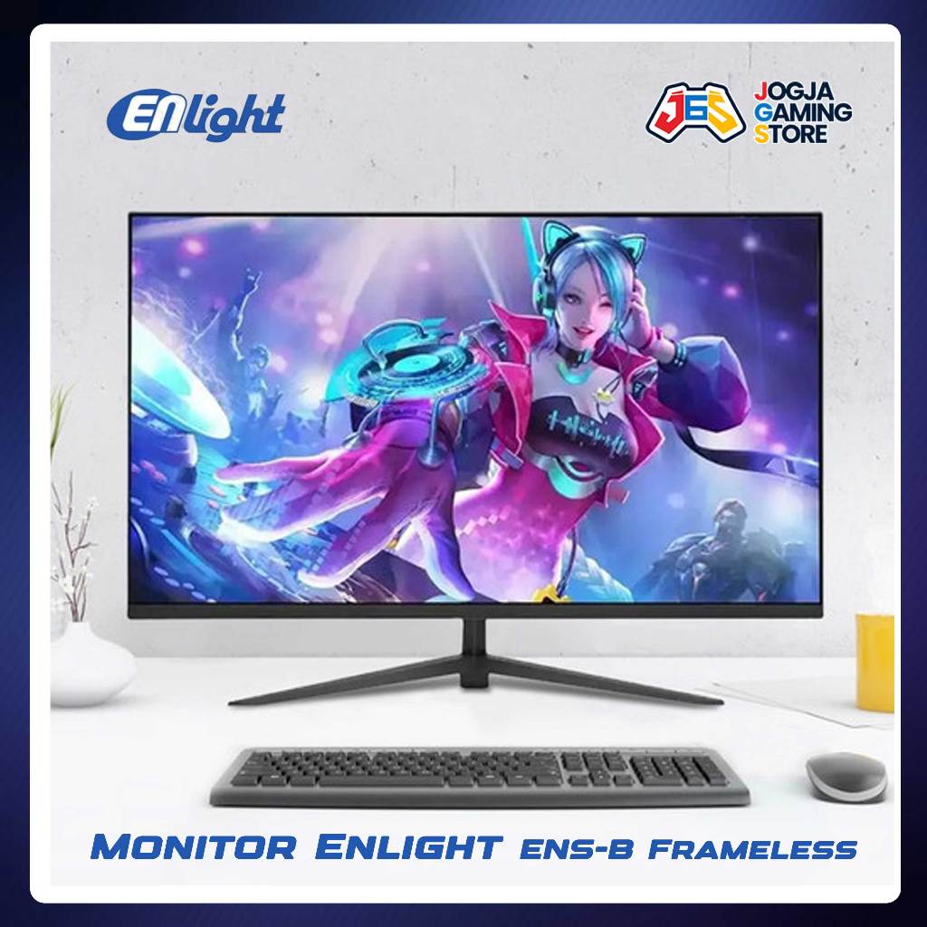 Jual Monitor Enlight 22ENS-B | 24 ENS-B Frameless LCD 22 24 Inch 22" 24 ...