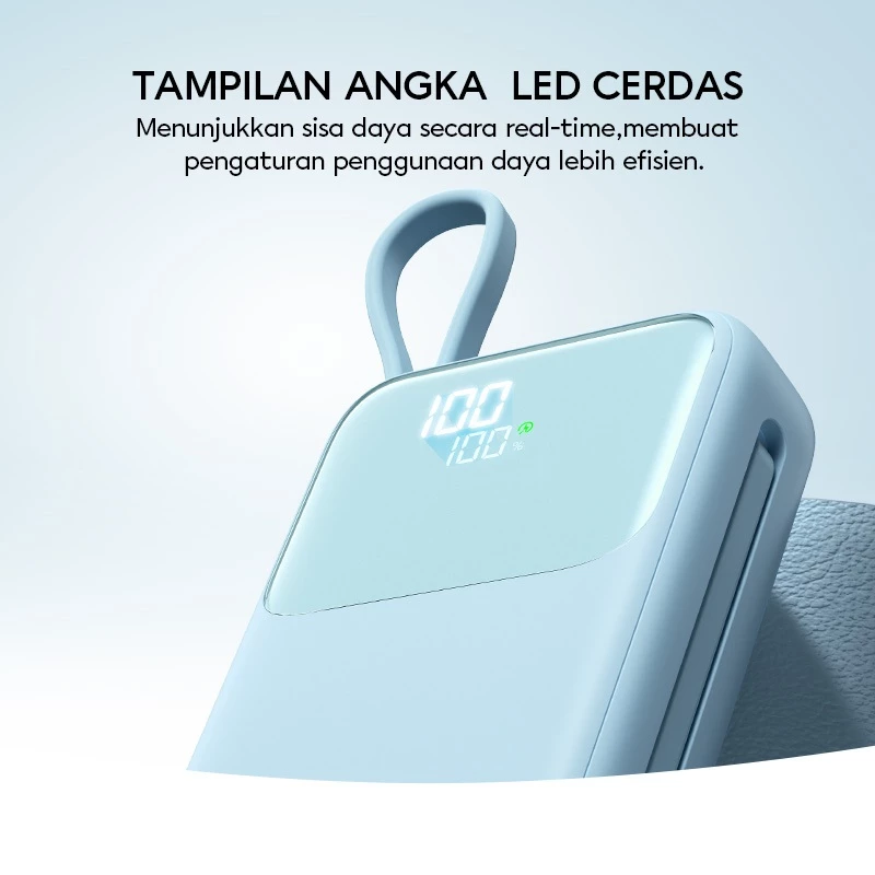 VIVAN Powerbank 20000 mAh 22.5W Fast Charging PD LED Display 4 Port VPB-P20 Garansi 18 Bulan