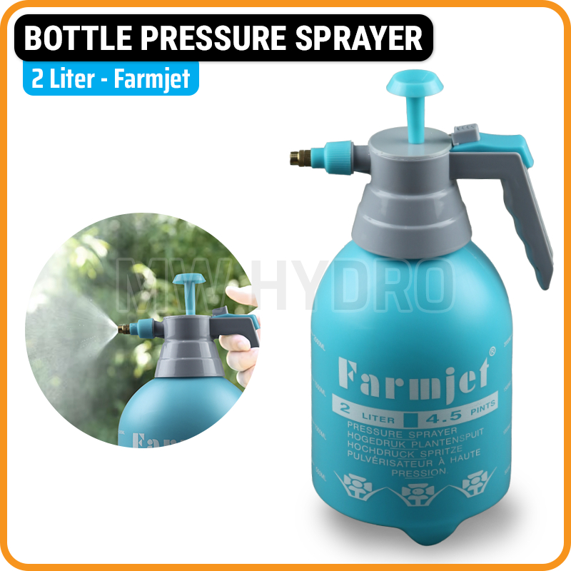 Jual Manual Pressure Bottle Sprayer - Botol Sprayer Farmjet - 2 Liter ...