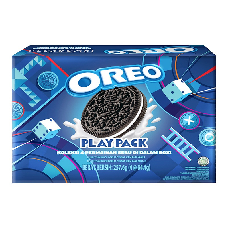 Jual Oreo Playpack (OREO VANI CHOC PLAYPACK 4X64.4G ) | Shopee Indonesia
