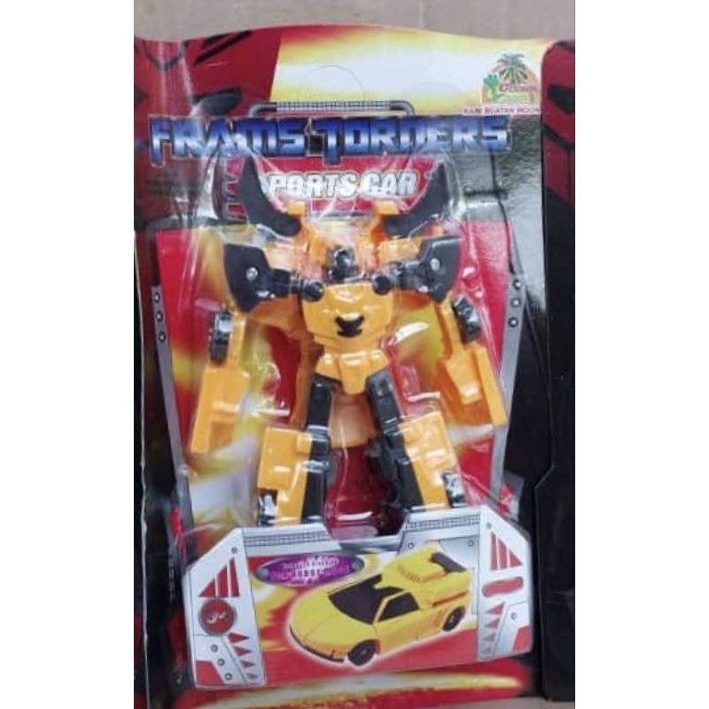 Jual Mainan Robot Transformers Bisa berubah menjadi Mobil | Shopee ...