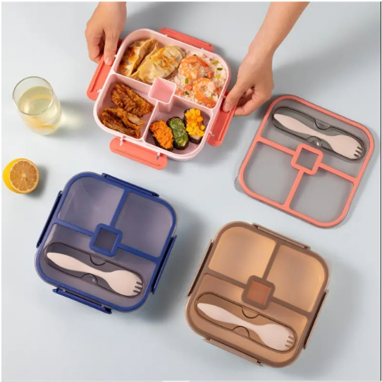 Jual LUNCH BOX KOTAK BEKAL BENTO BERSEKAT ANAK & DEWASA KODE DM 6024 ...