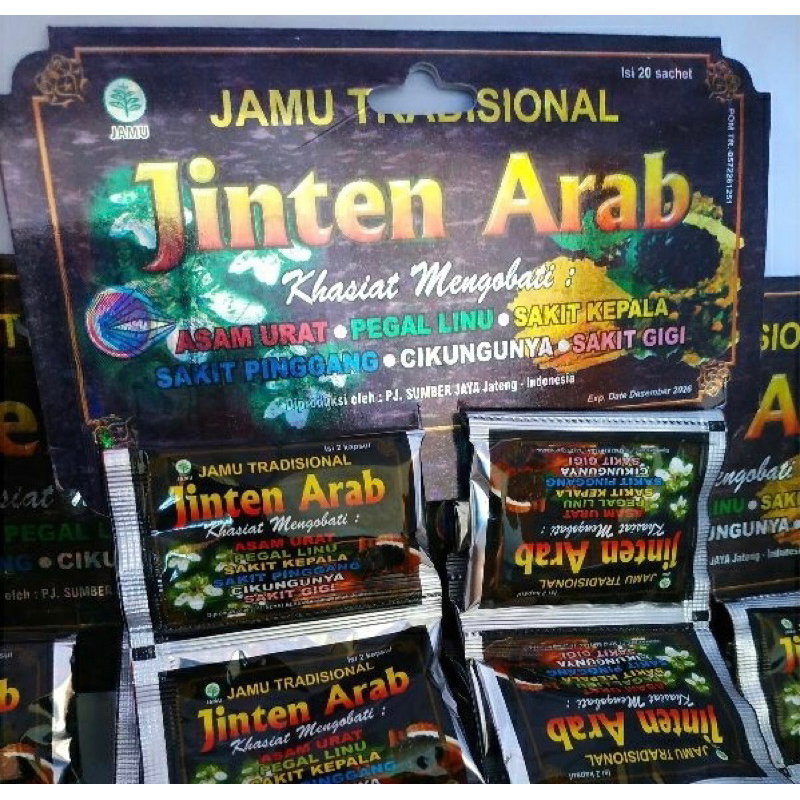 Jual jinten arab kapsul original | Shopee Indonesia