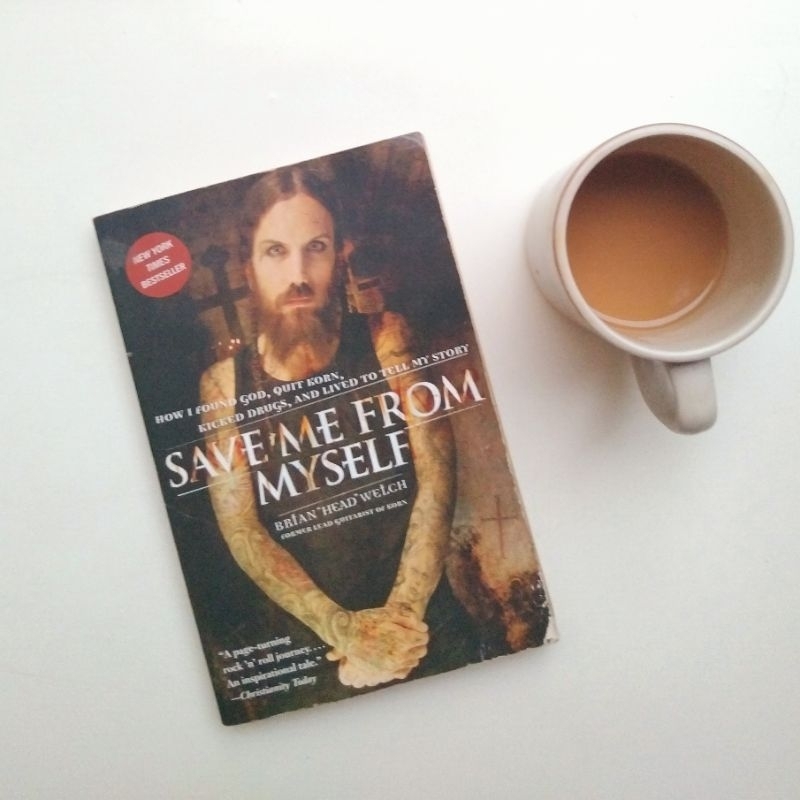 Jual Buku biografi import preloved Save Me from Myself - Brian Head Welch (gitaris band Korn ...