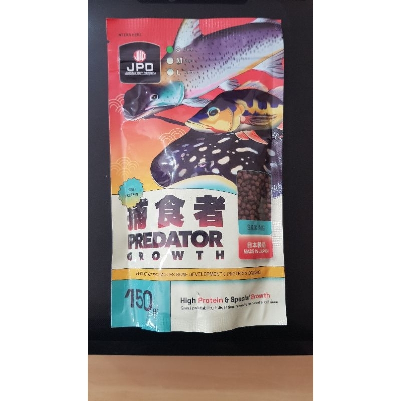 Jual JPD predator growth Sinking 150gr | Shopee Indonesia