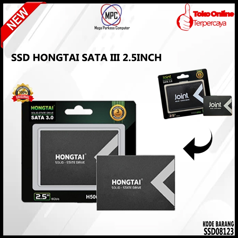 Jual Ssd Joint Hongtai H500Plus 128GB 256GB 512GB 1 Tb Sata 3 2,5 Ultra ...