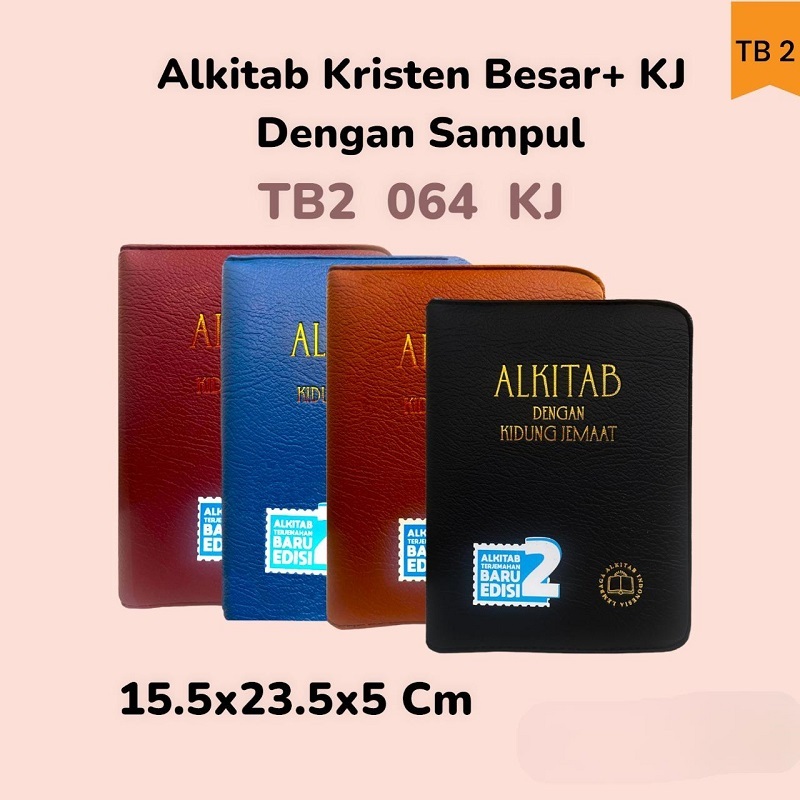 Jual Alkitab Kristen Besar Kidung Jemaat Sampul Terjemahan Baru 2 TB2 ...