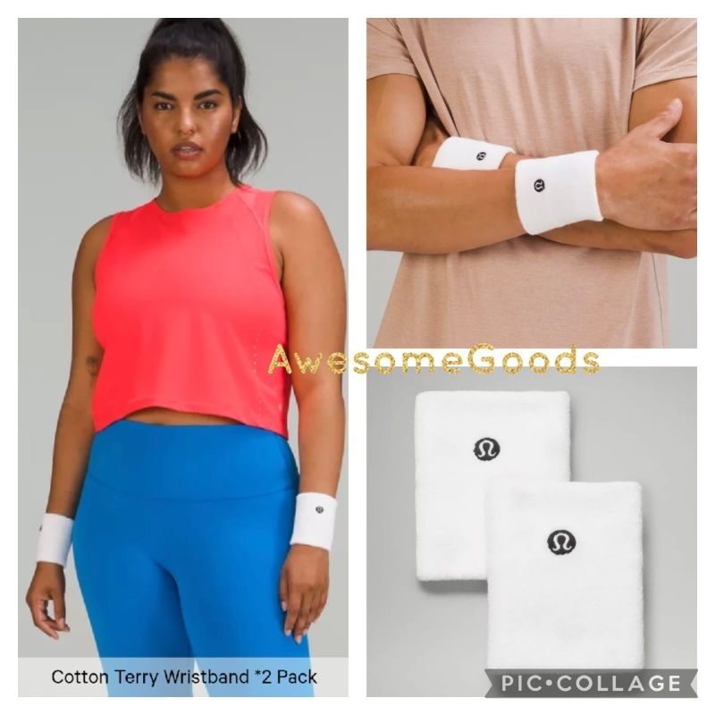 Jual Lululemon Cotton Terry Wristband 2 Pack | Shopee Indonesia