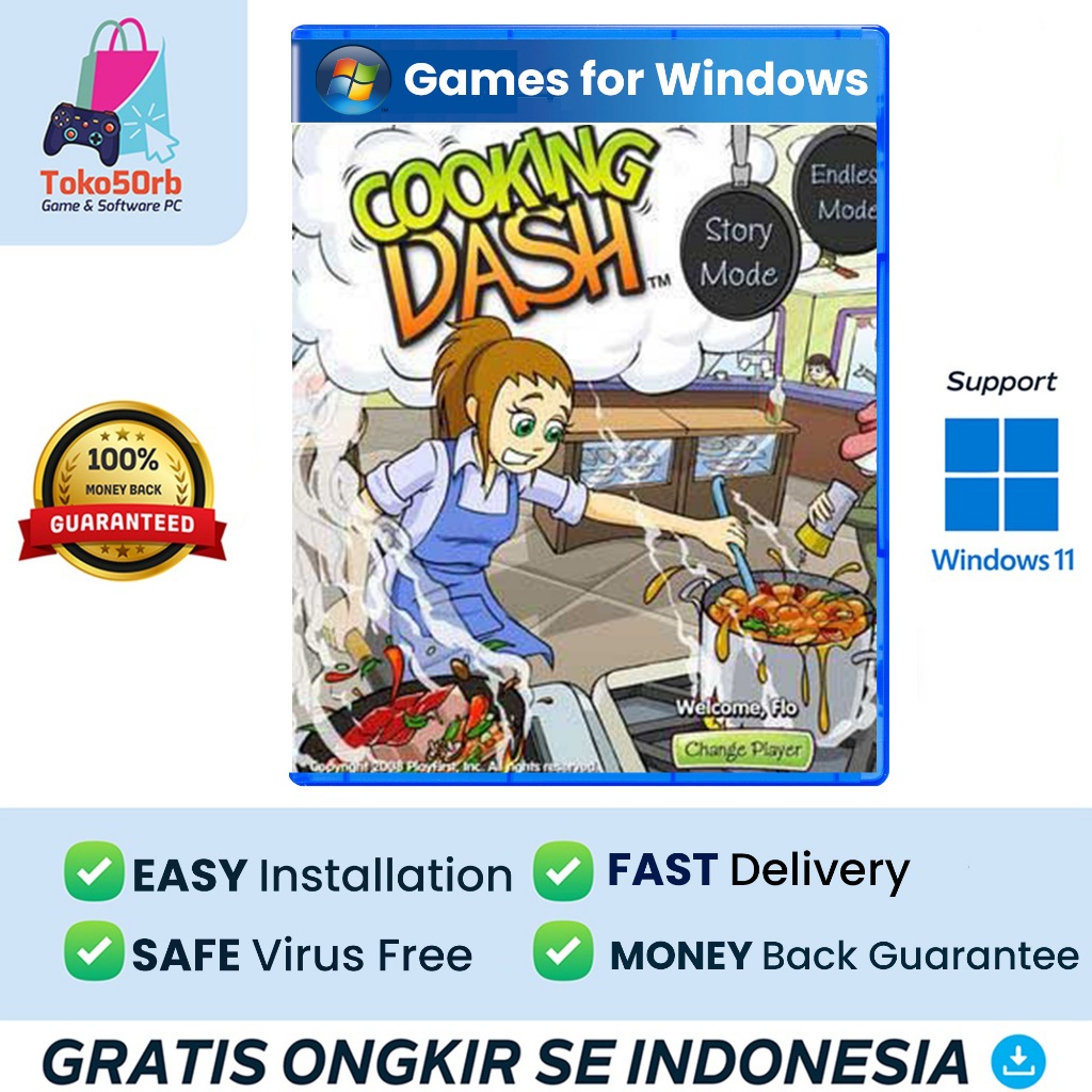 Jual Cooking Dash 2 dan 3 For PC Full Version | Shopee Indonesia