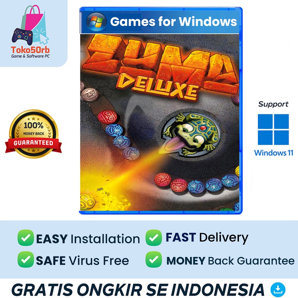 Jual Zuma Deluxe For PC Full Version | Shopee Indonesia