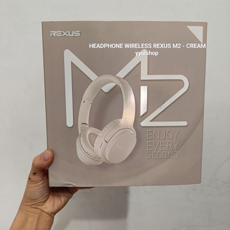 Jual REXUS HEADPHONE BLUETOOTH M2 ORIGINAL NEW ARRIVAL | Shopee Indonesia