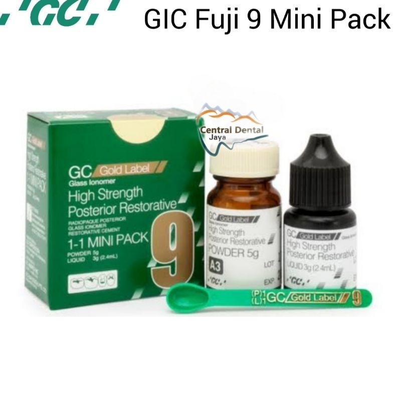 Jual GC GIC Fuji 9 Mini Pack / Glass Ionomer Cement Fuji IX ...