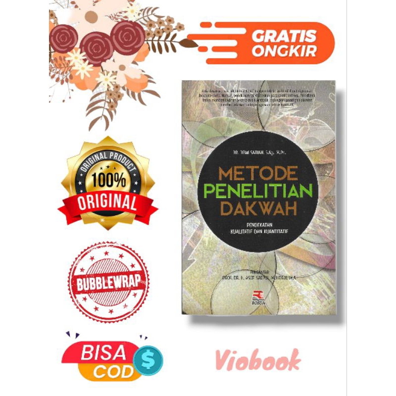 Jual Metode Penelitian Dakwah Dewi Sadiah Buku Original Shopee Indonesia