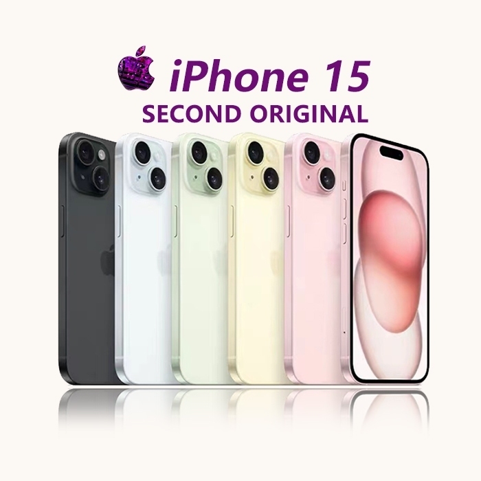 Jual iPhone 15 dan 15 Plus Second Original iPhone 15 Bekas FULLSET