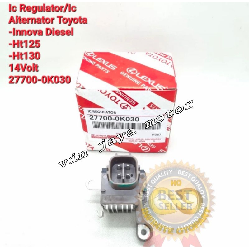 Jual Ic Regulator Alternator Toyota Innova Diesel Ht125 Ht130 14V ...