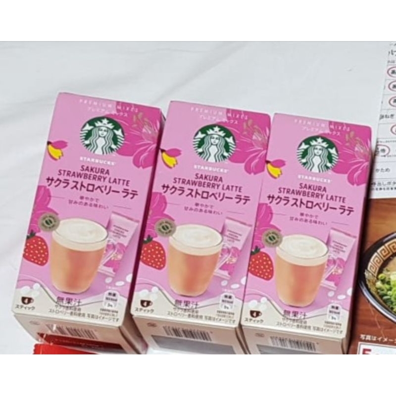 Jual Jastip Jepang Starbucks Sakura Strawbery Latte (special edition