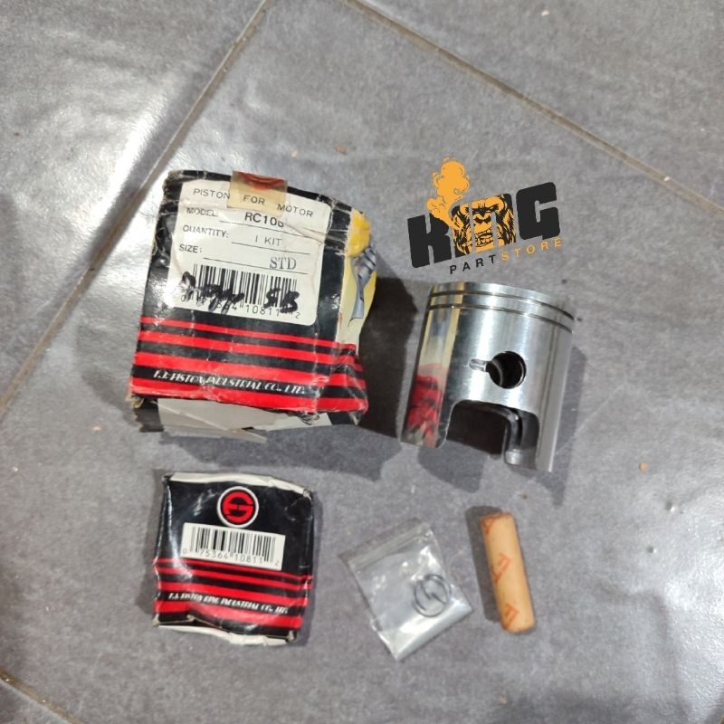 Jual Piston Set Ring Pen Circlip Suzuki Rc Bravo Sprinter Tornado Gx Standar Mm Nos