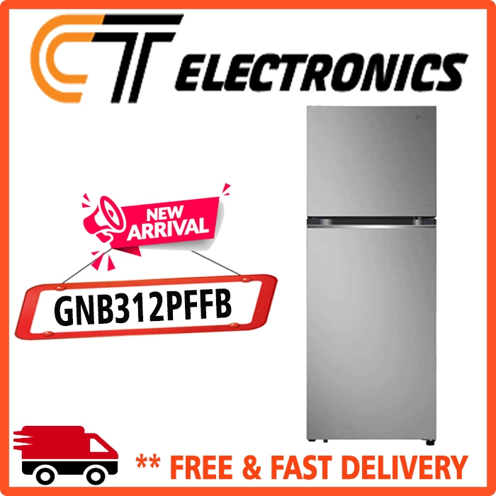 Jual LG GN-B312PFFB KULKAS 2 PINTU GNB312 GN-B312 312PQGB GNB312PFFB ...